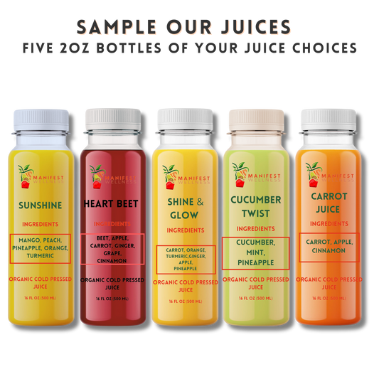 Sample Our Juices
